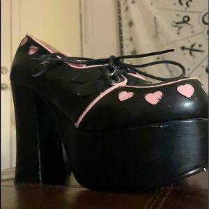 Rare Vintage Demonia Heeled Platforms!🦇🖤